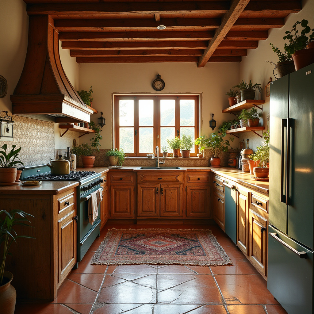 boho kitchen window 9