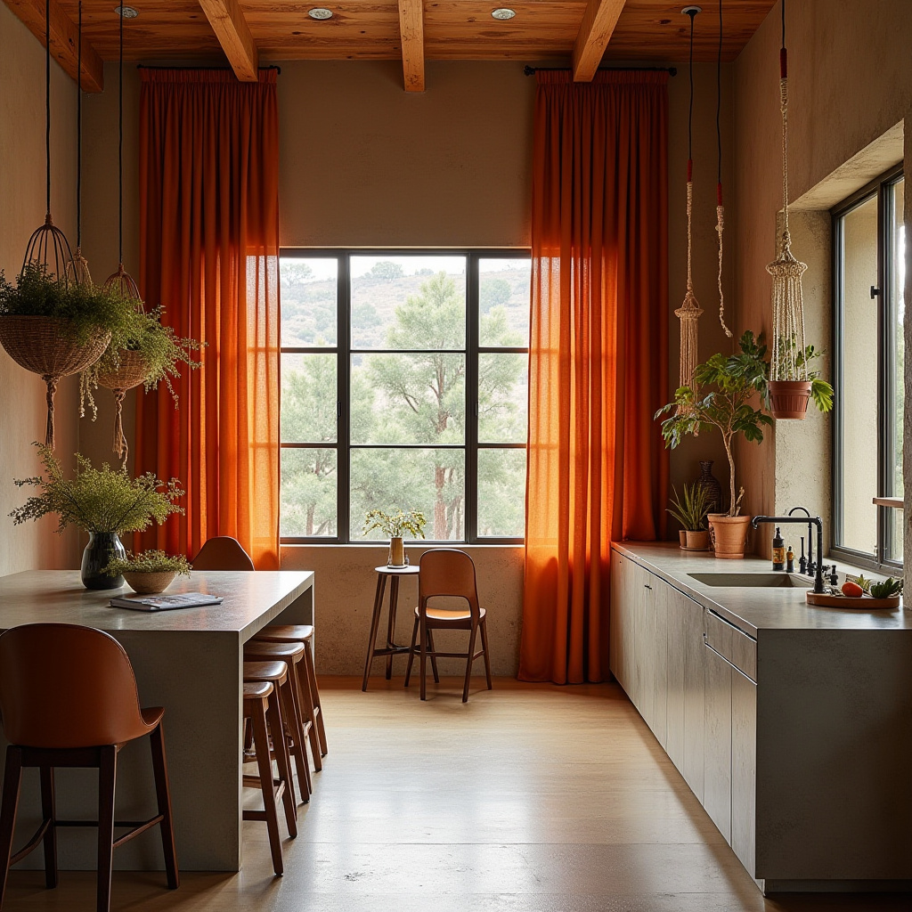 boho kitchen window curtains 12