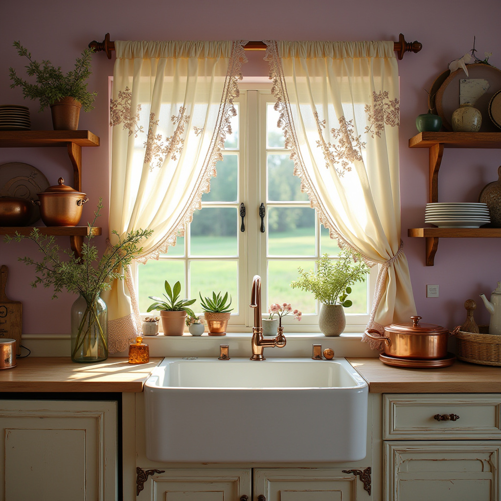 boho kitchen window curtains 18