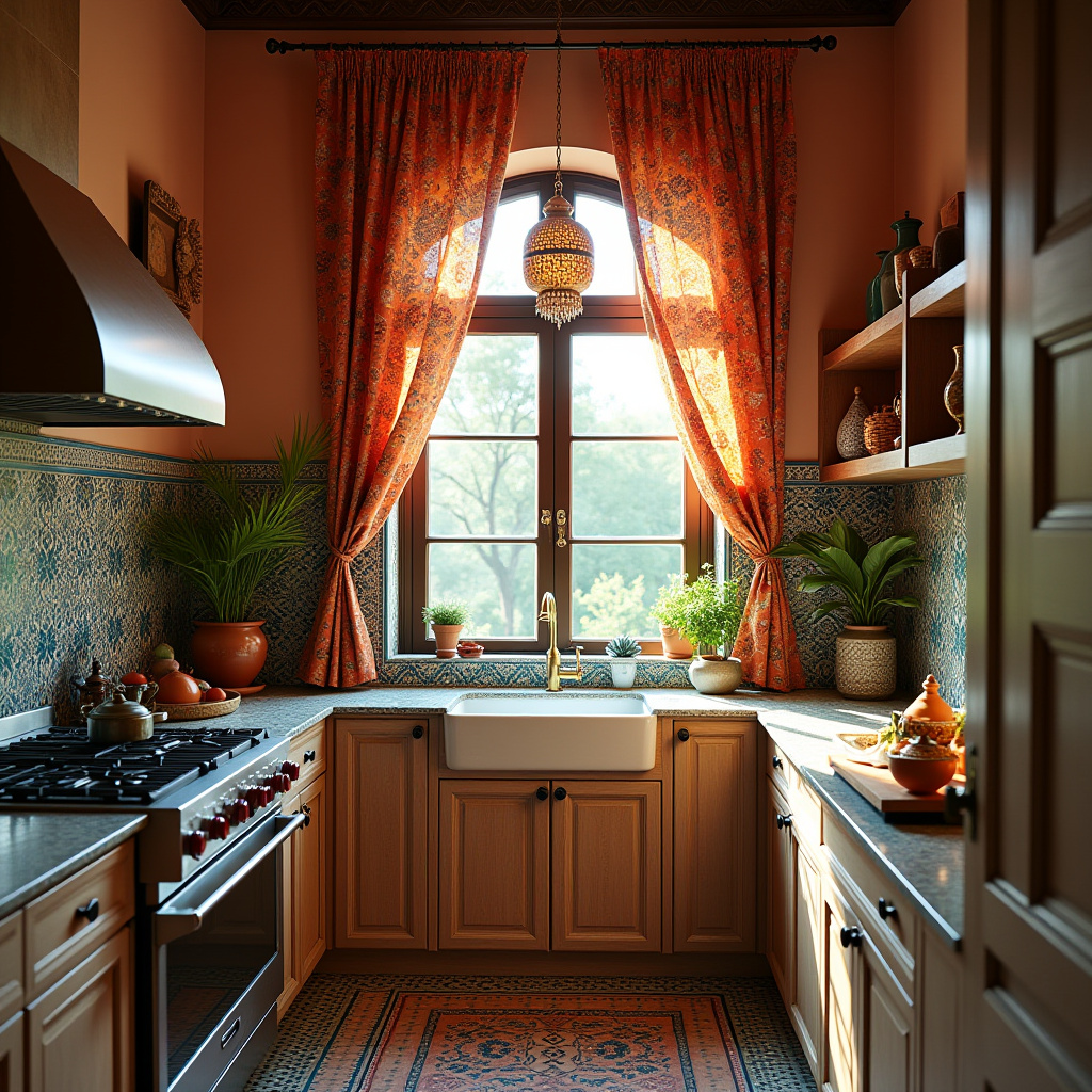 boho kitchen window curtains 22