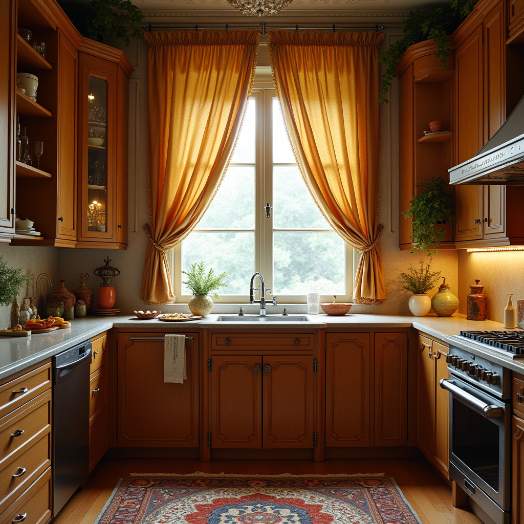 boho kitchen window curtains 23