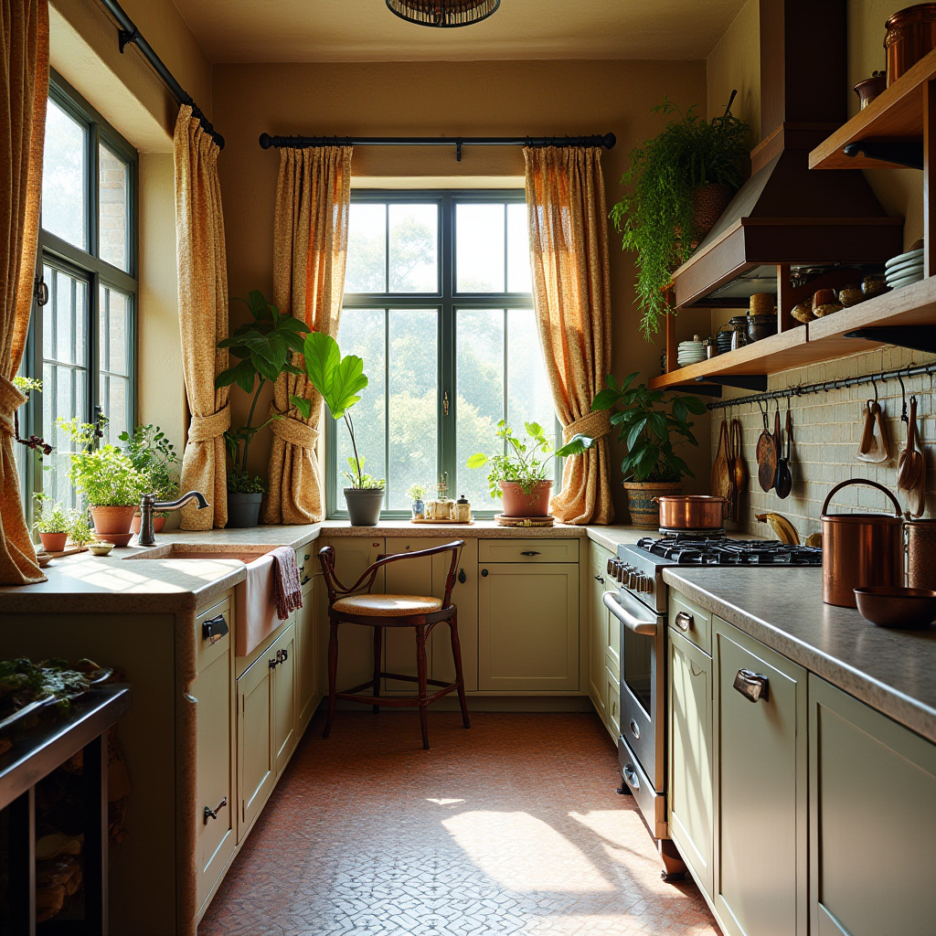 boho kitchen window curtains 3