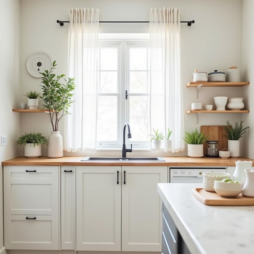 boho kitchen window curtains 34