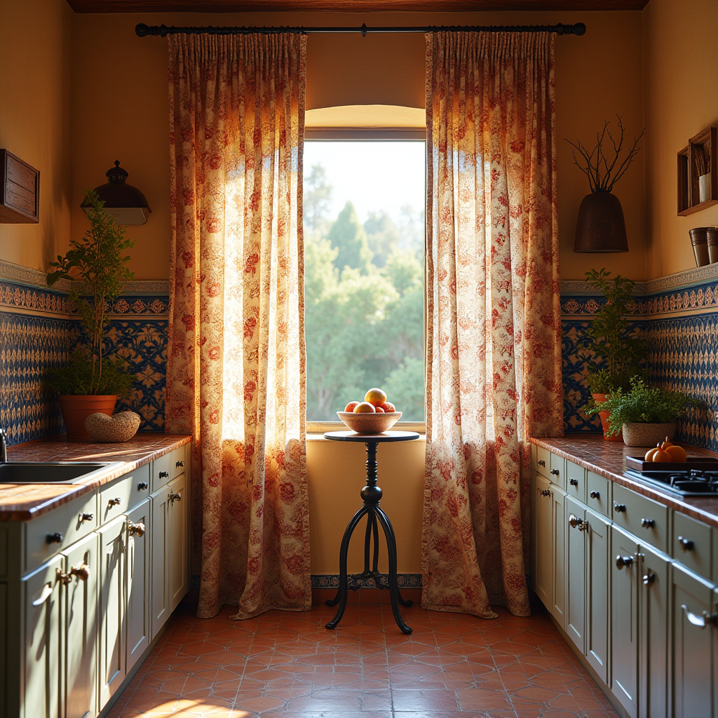 boho kitchen window curtains 8