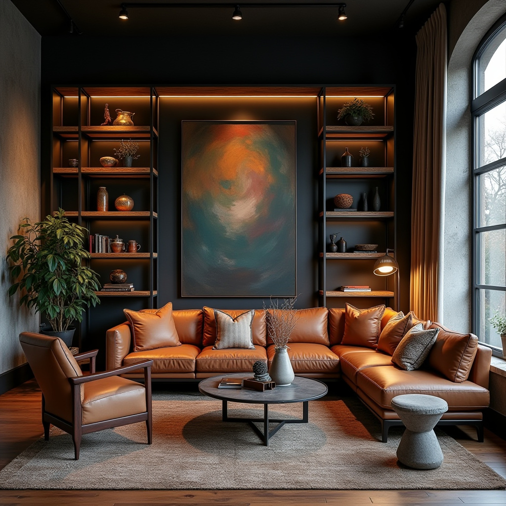 boho living room 10