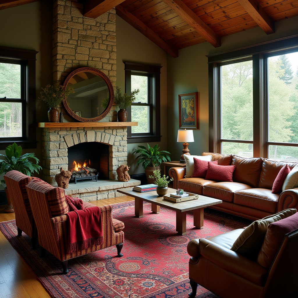 boho living room 12
