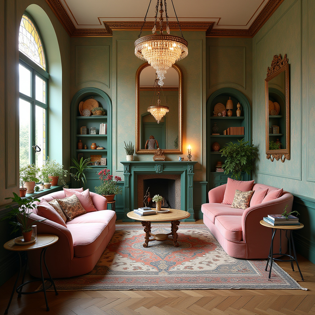 boho living room 17
