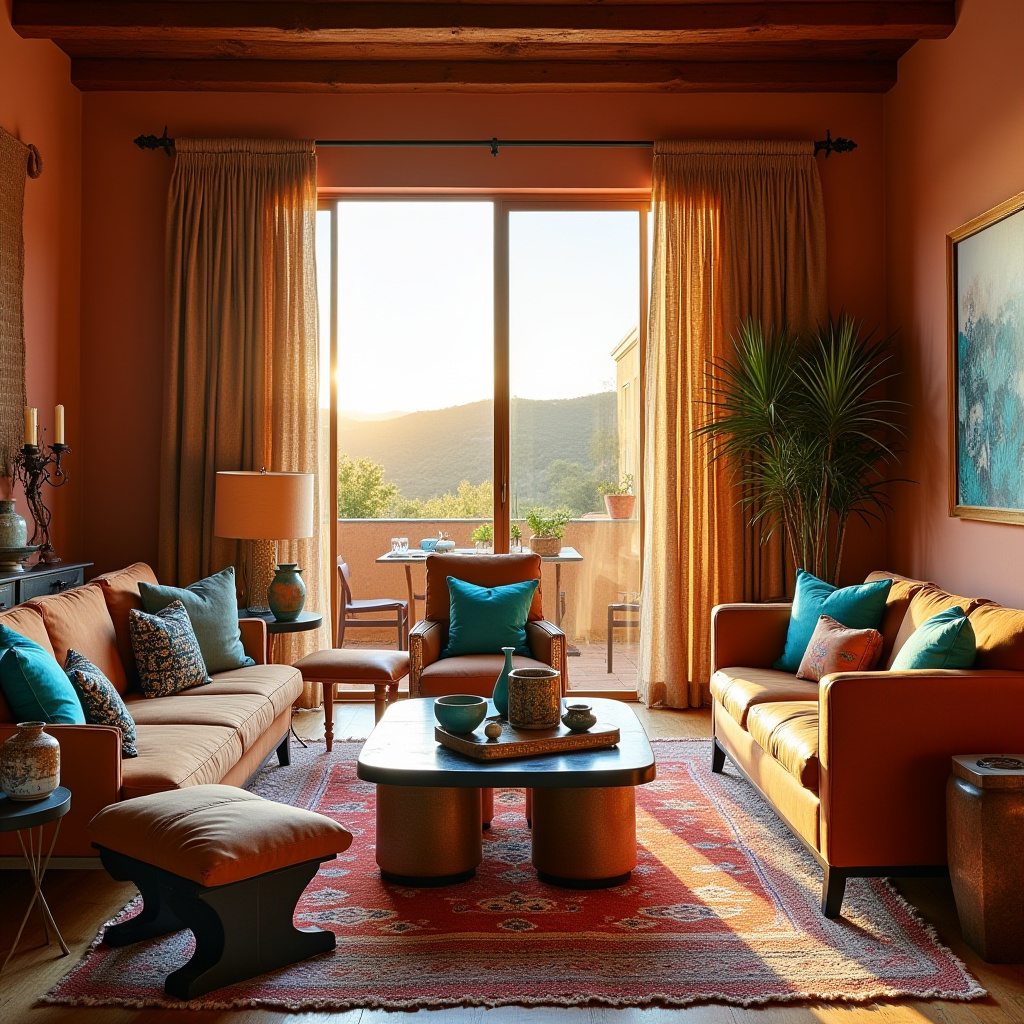 boho living room 27