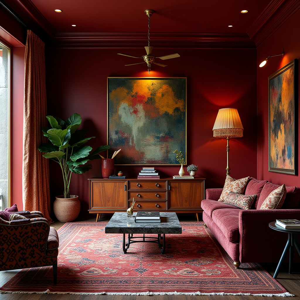 boho living room 29