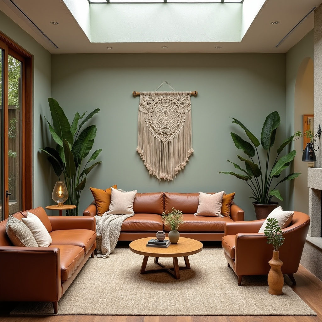 boho living room color scheme 10