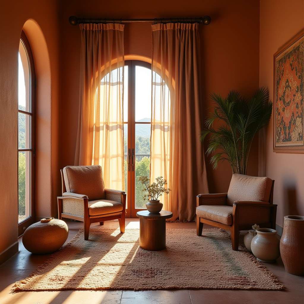 boho living room color scheme 11