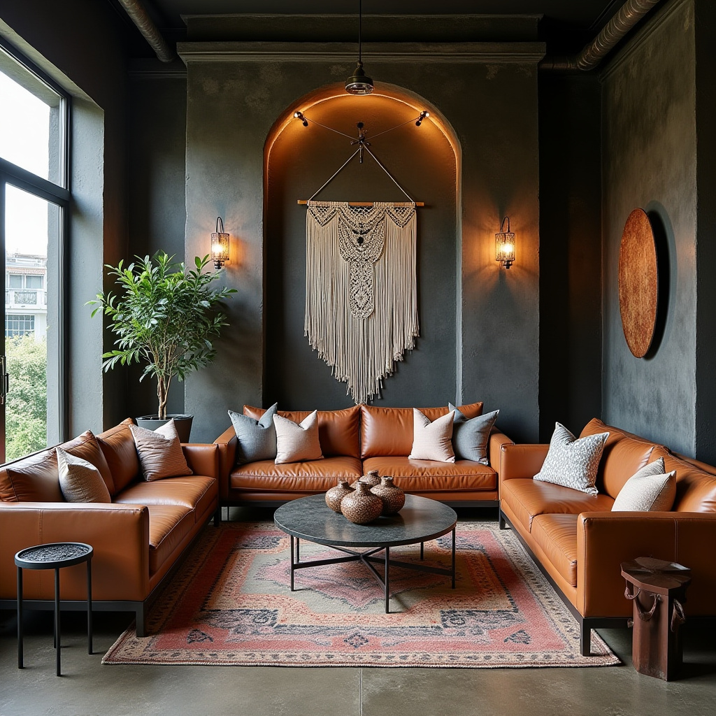 boho living room color scheme 21