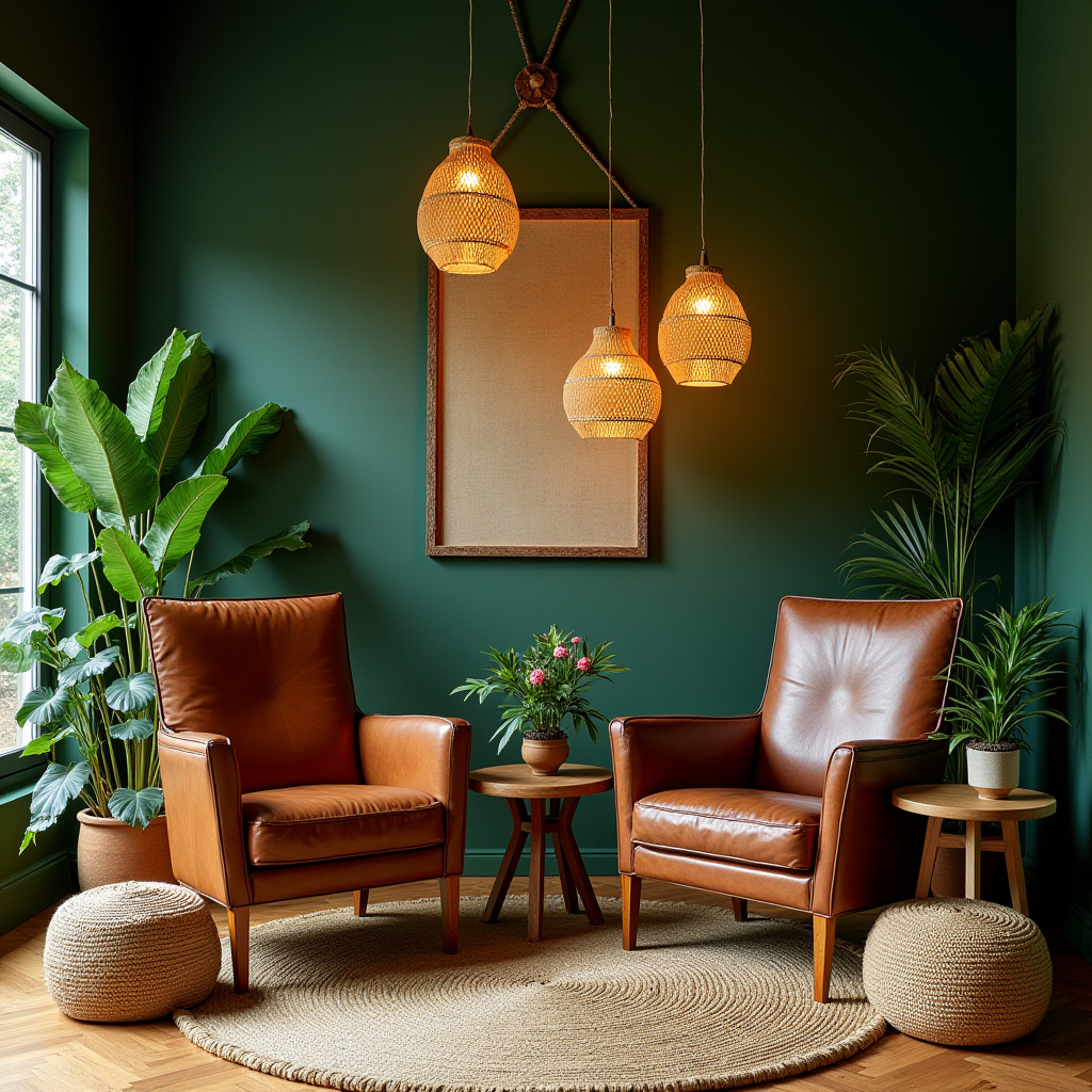 boho living room color scheme 3