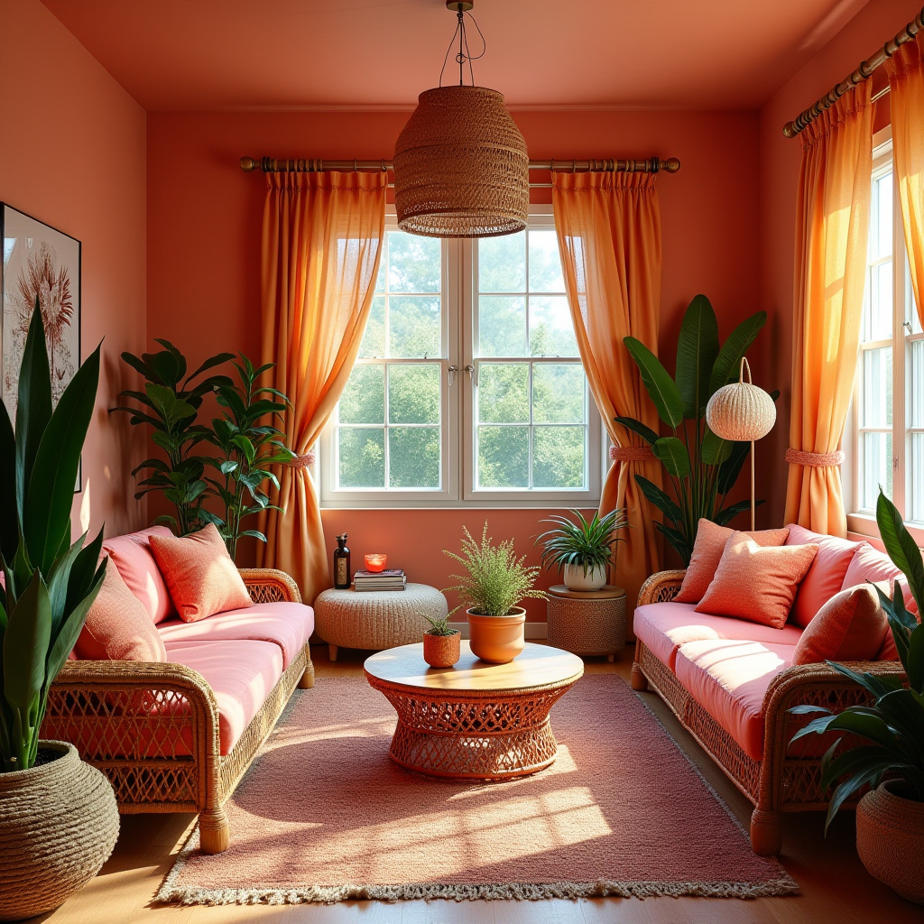 boho living room color scheme 33
