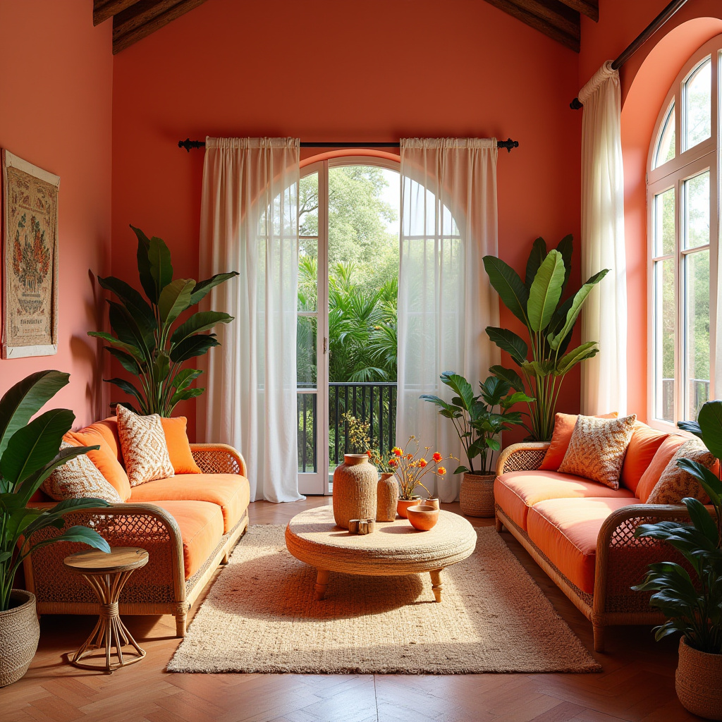 boho living room color scheme 34