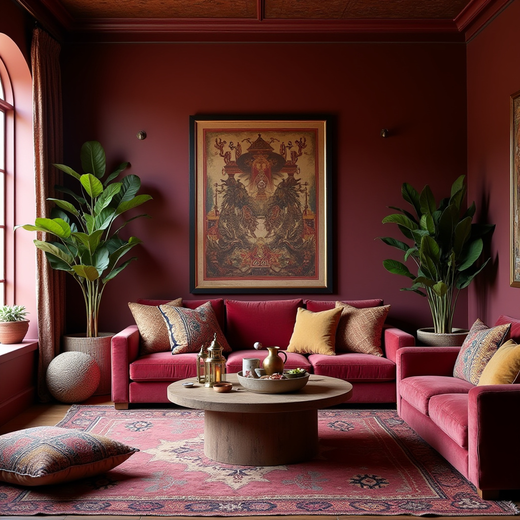 boho living room color scheme 36