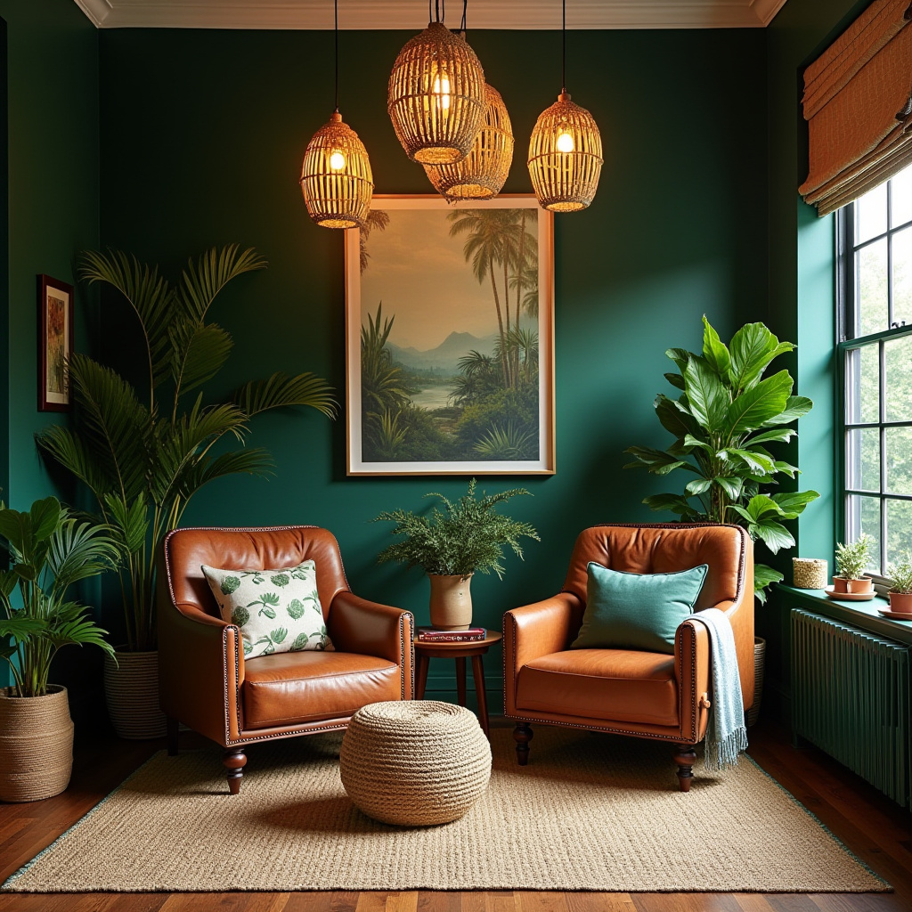 boho living room color scheme 4