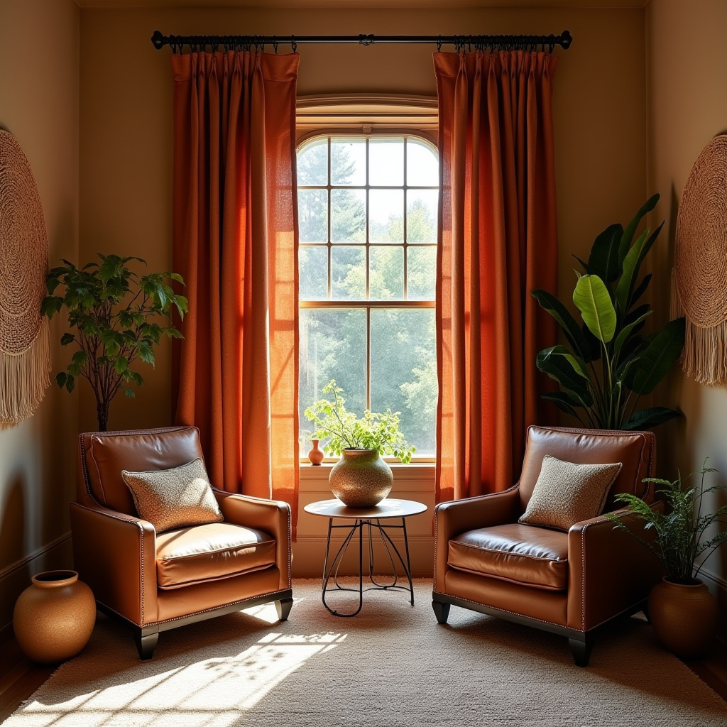 boho living room curtains 3
