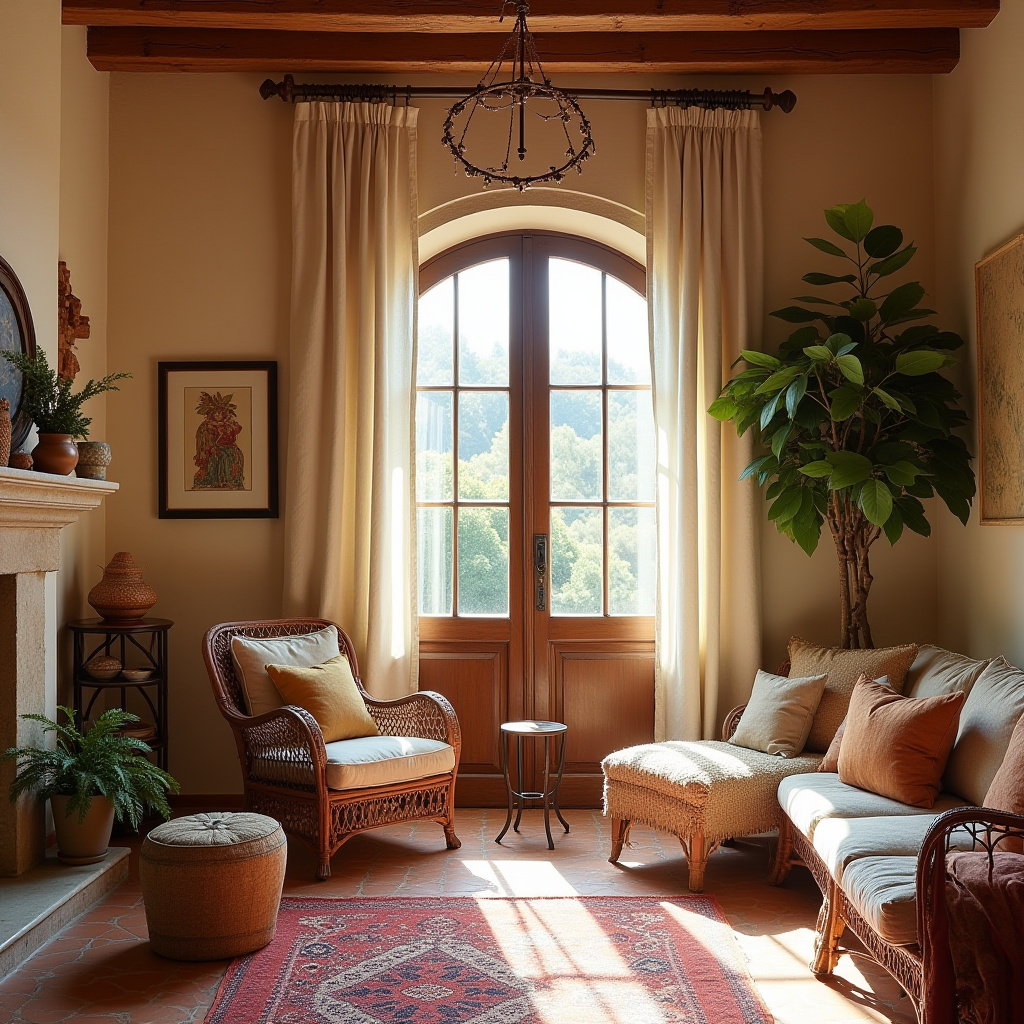 boho living room curtains 30