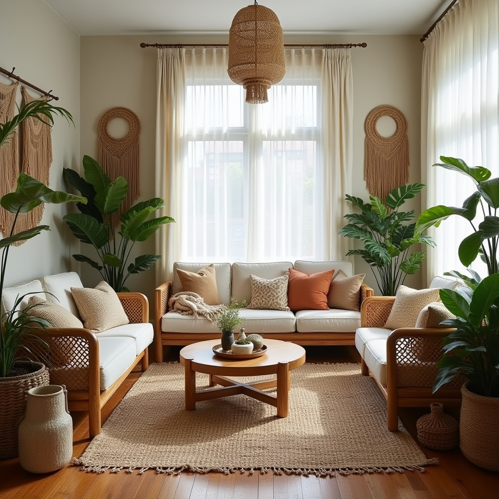 boho living room decor 2
