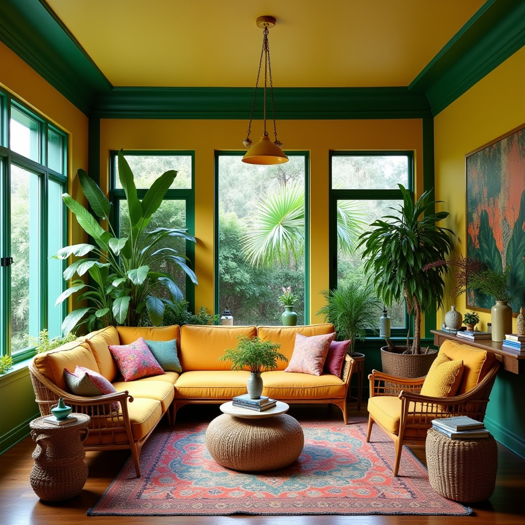 boho living room decor 27