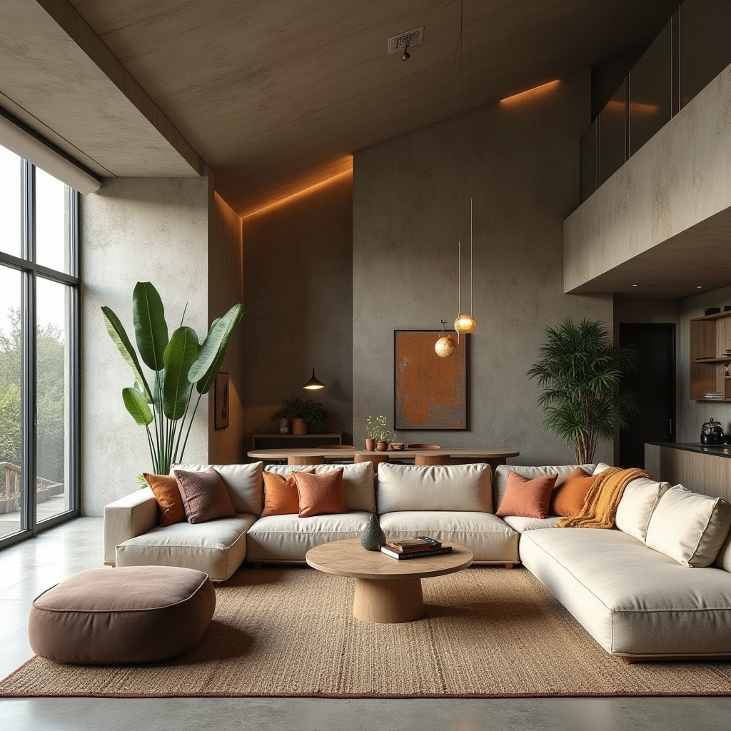 boho living room decor 37