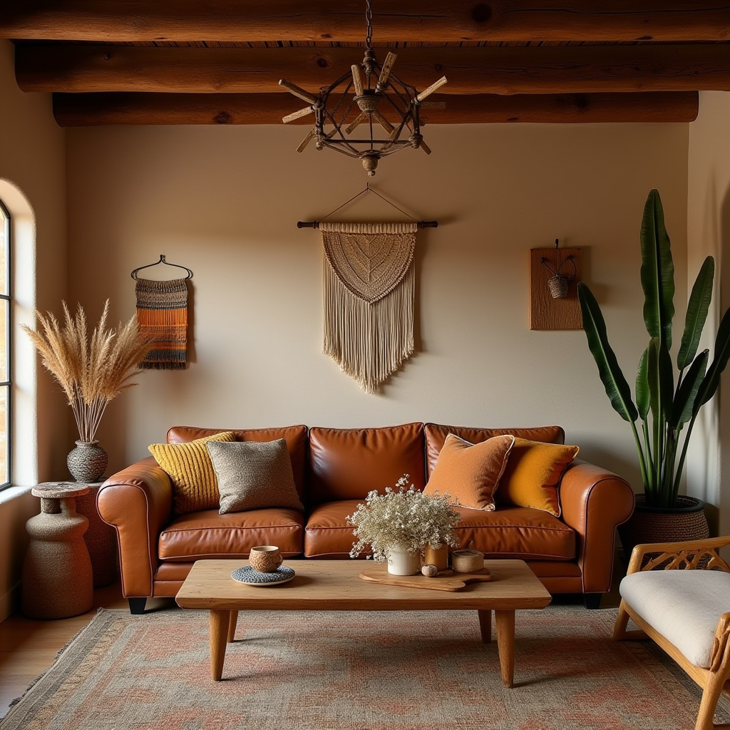 boho living room decor 9
