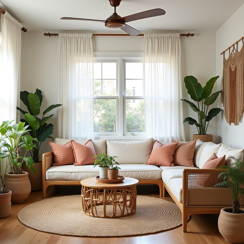 boho living room ideas 1