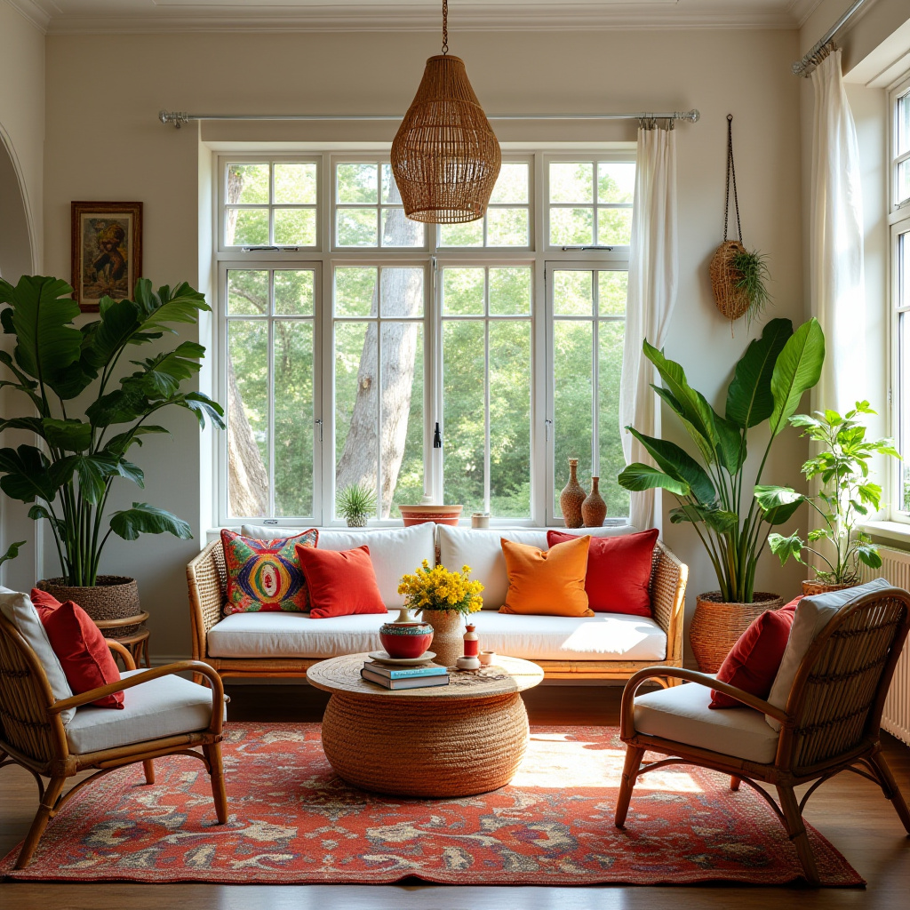 boho living room ideas 23