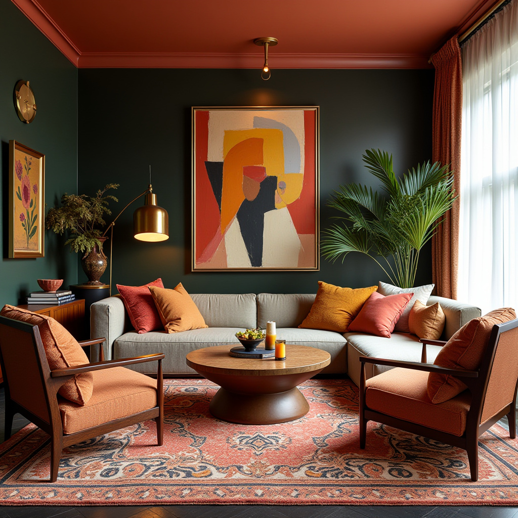 boho living room ideas 37