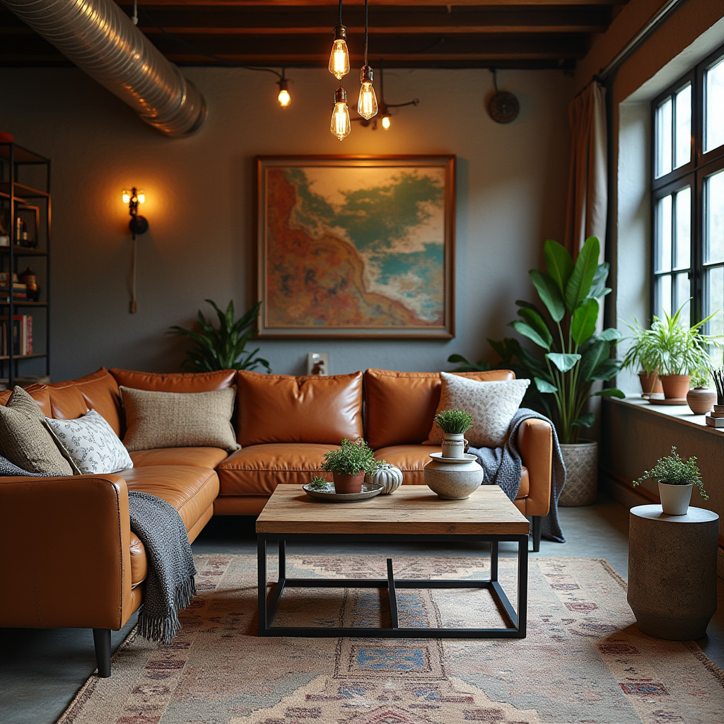 boho living room ideas 39
