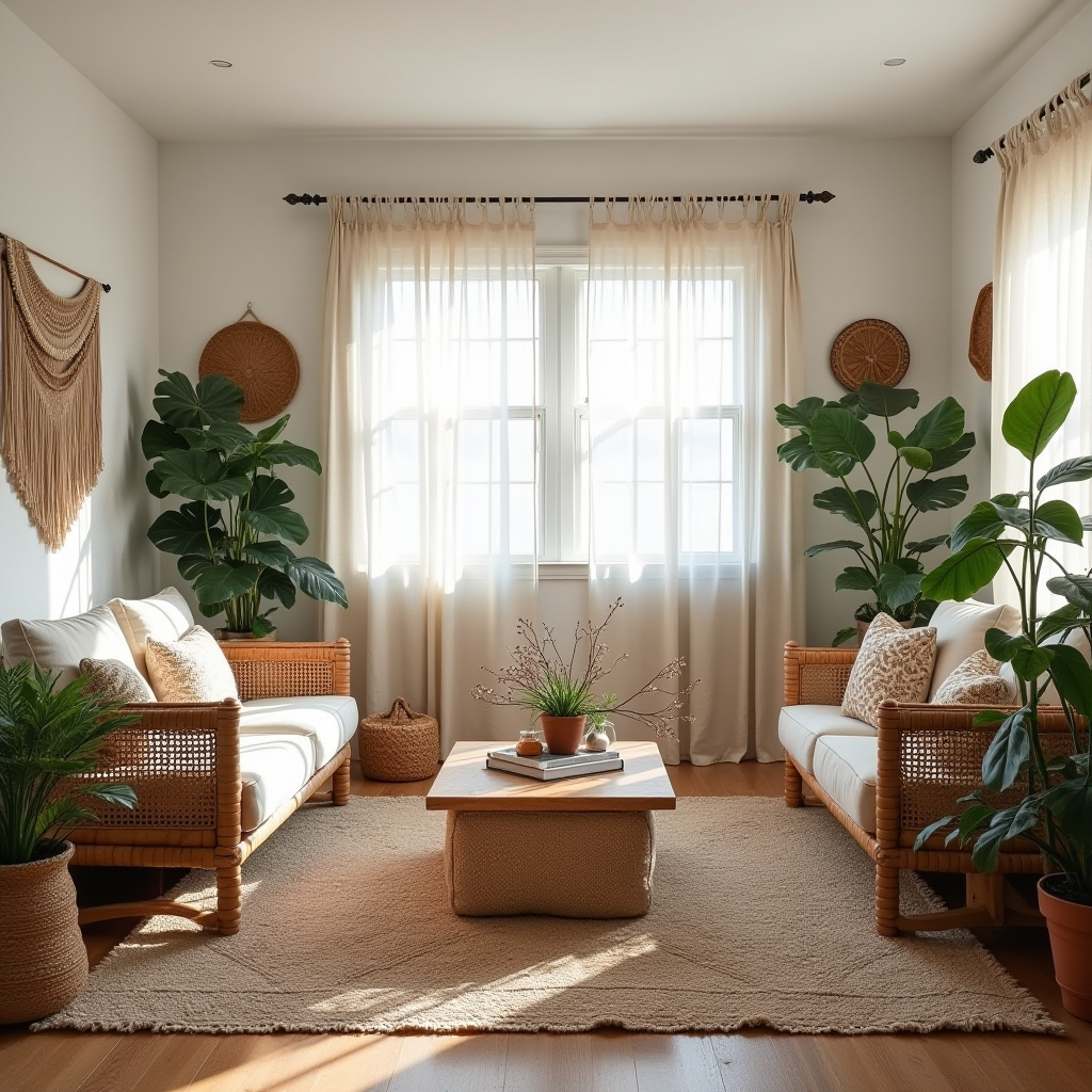 boho living room inspiration 2