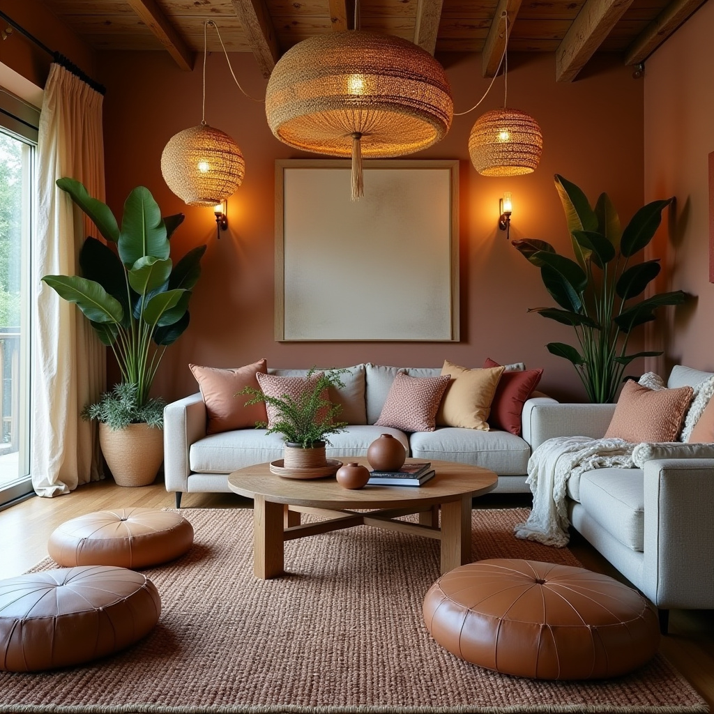 boho living room inspiration 3