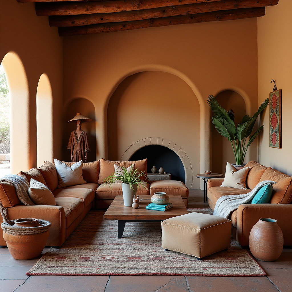 boho living room inspiration 32