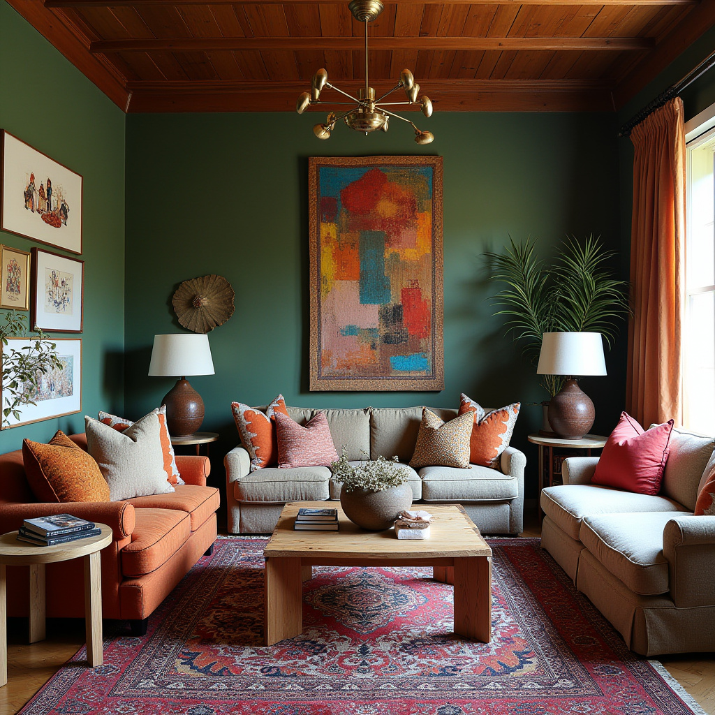 boho living room inspiration 39