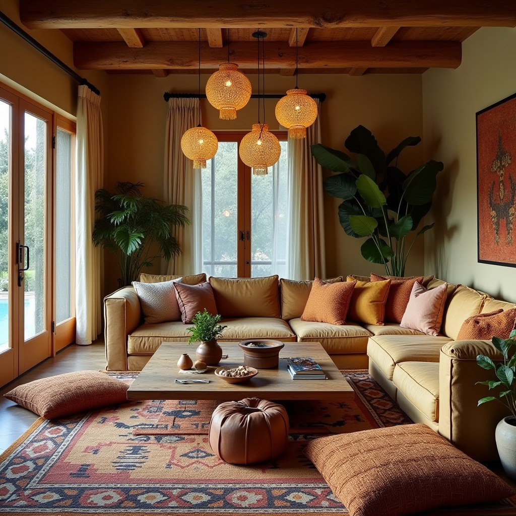 boho living room inspiration 4