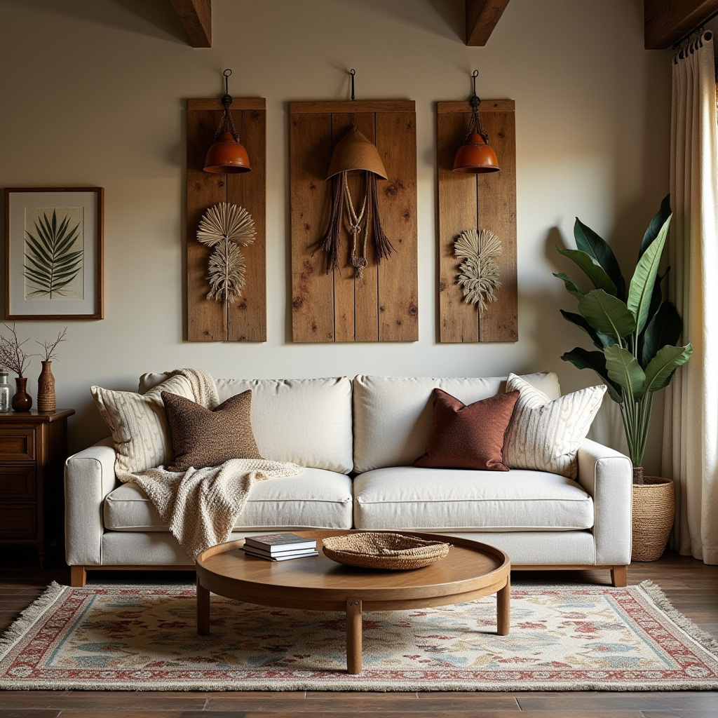 boho living room wall decor 11