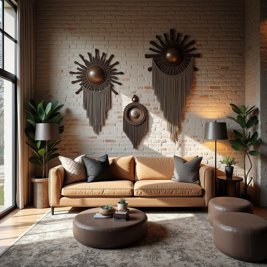 boho living room wall decor 14