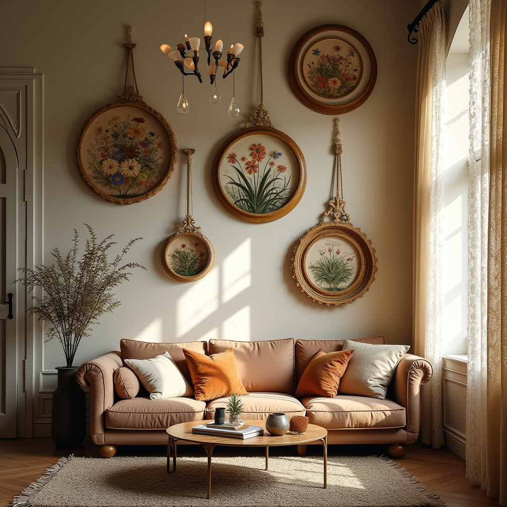 boho living room wall decor 17