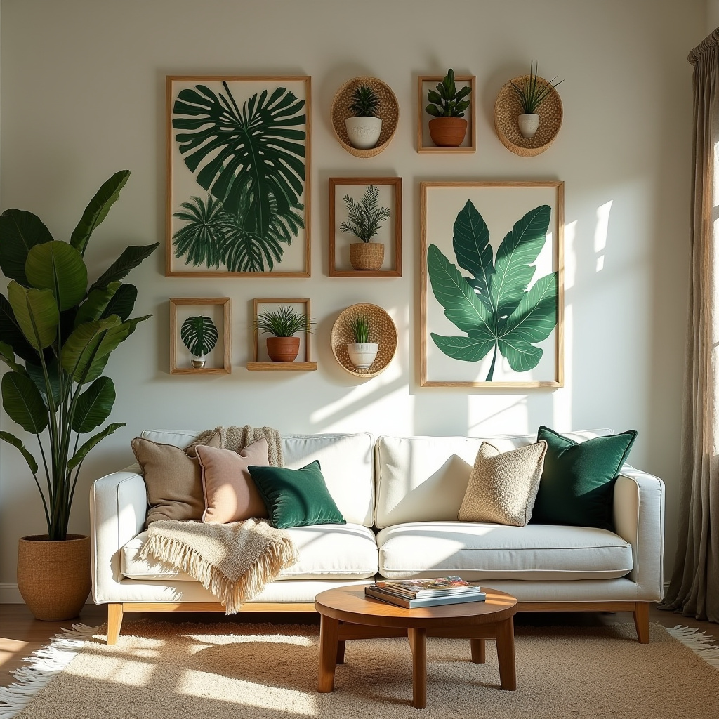 boho living room wall decor 23