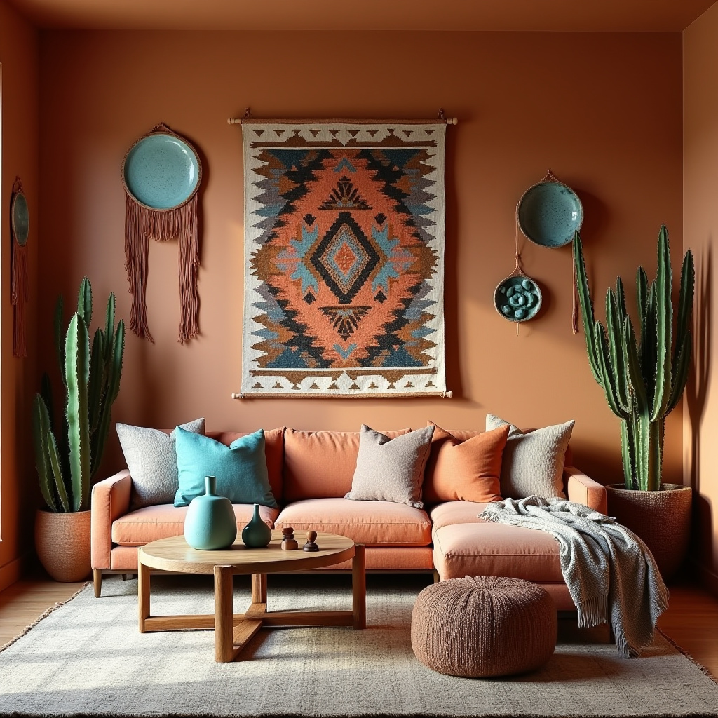 boho living room wall decor 27