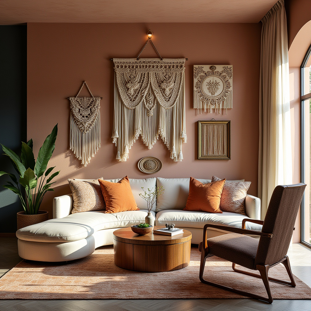 boho living room wall decor 7