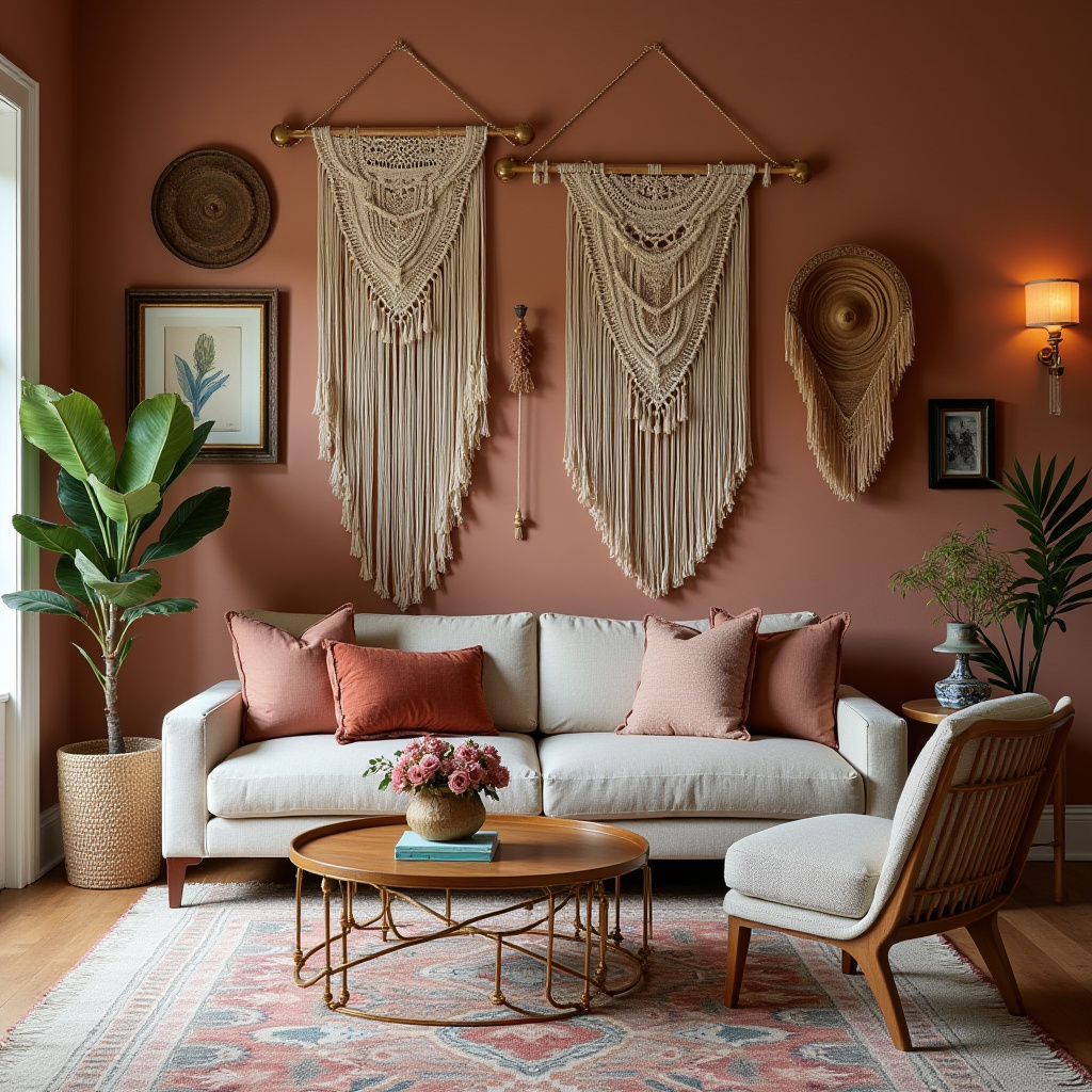 boho living room wall decor 8