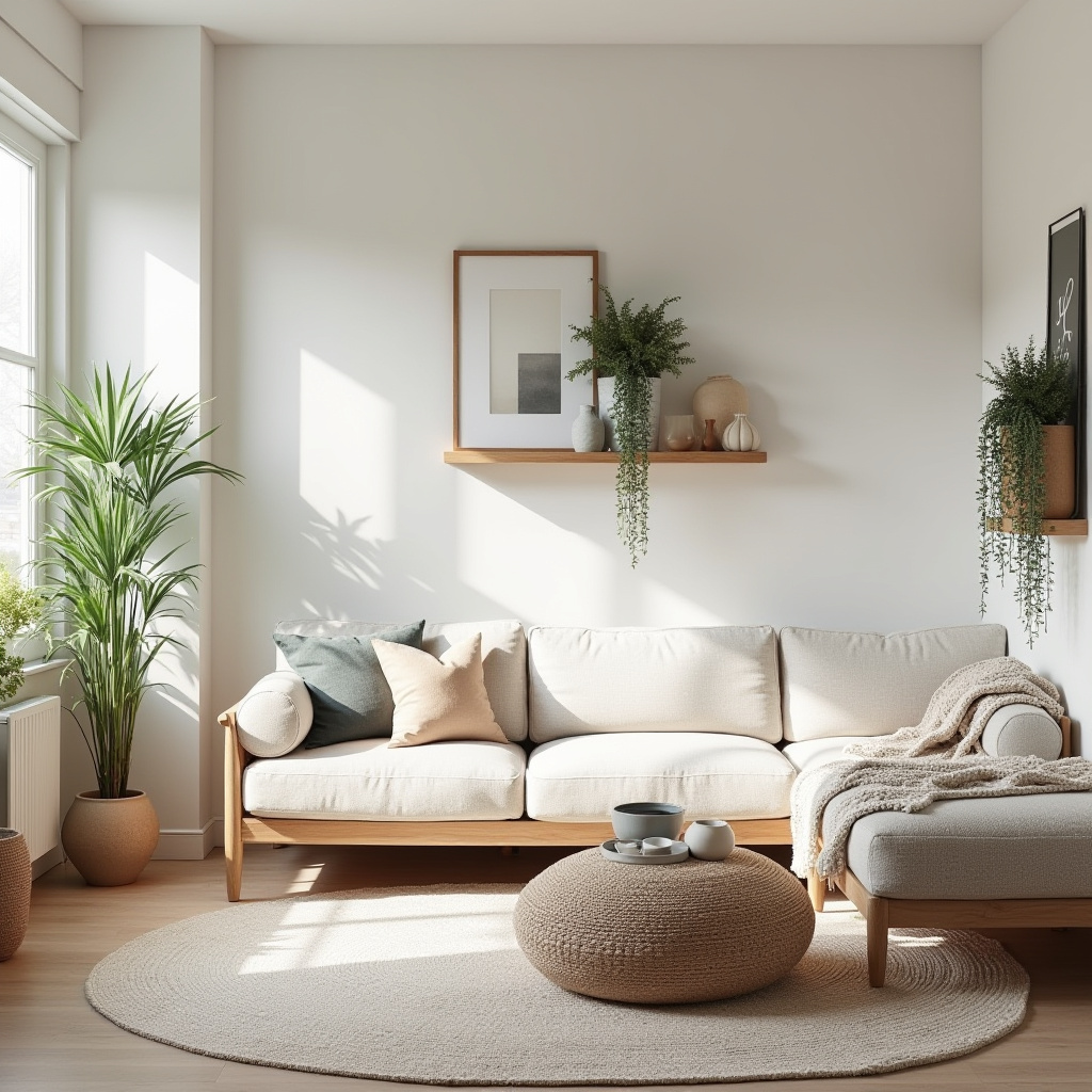 boho modern living room 26