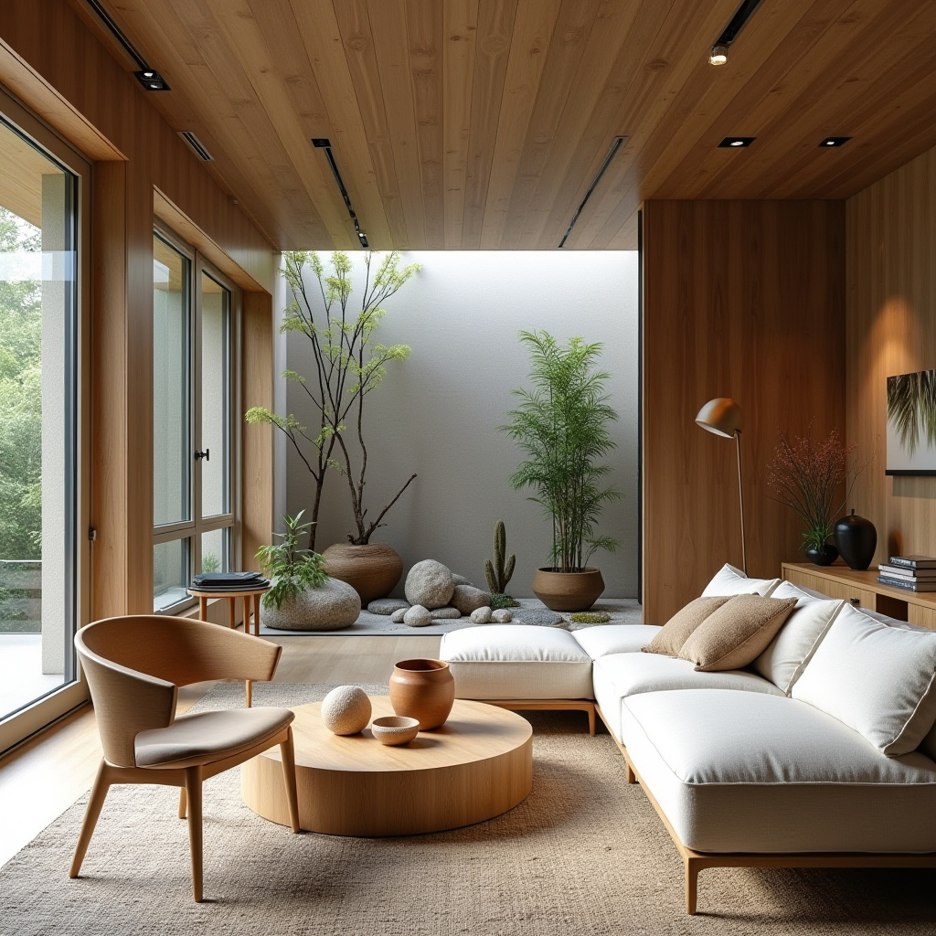 boho modern living room 40