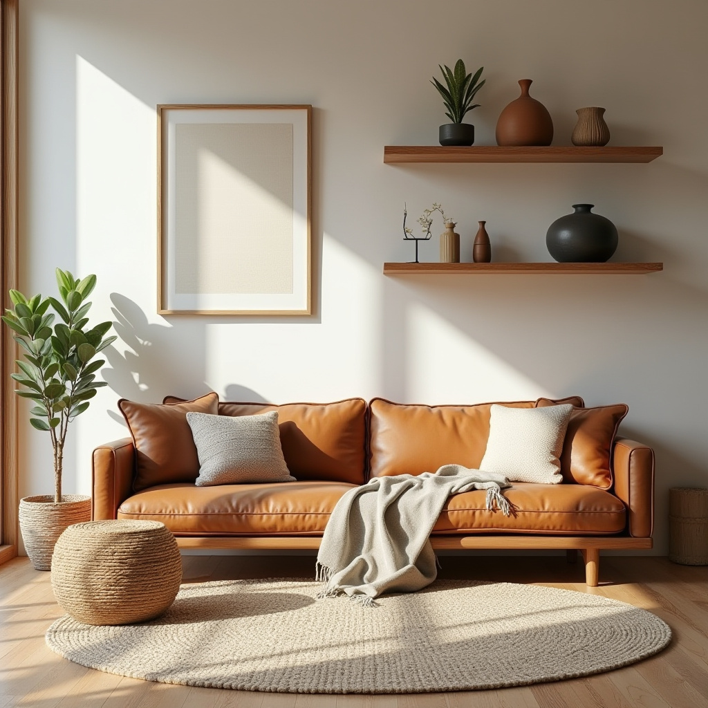boho modern living room 5