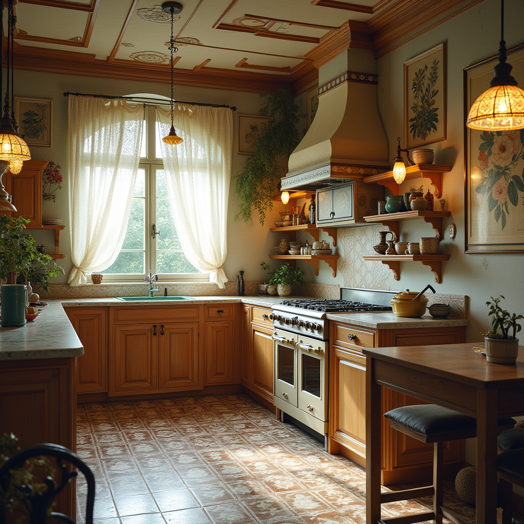 boho open kitchen 11
