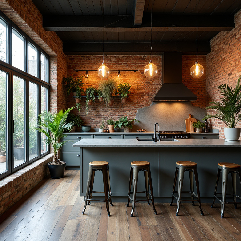 boho open kitchen 14