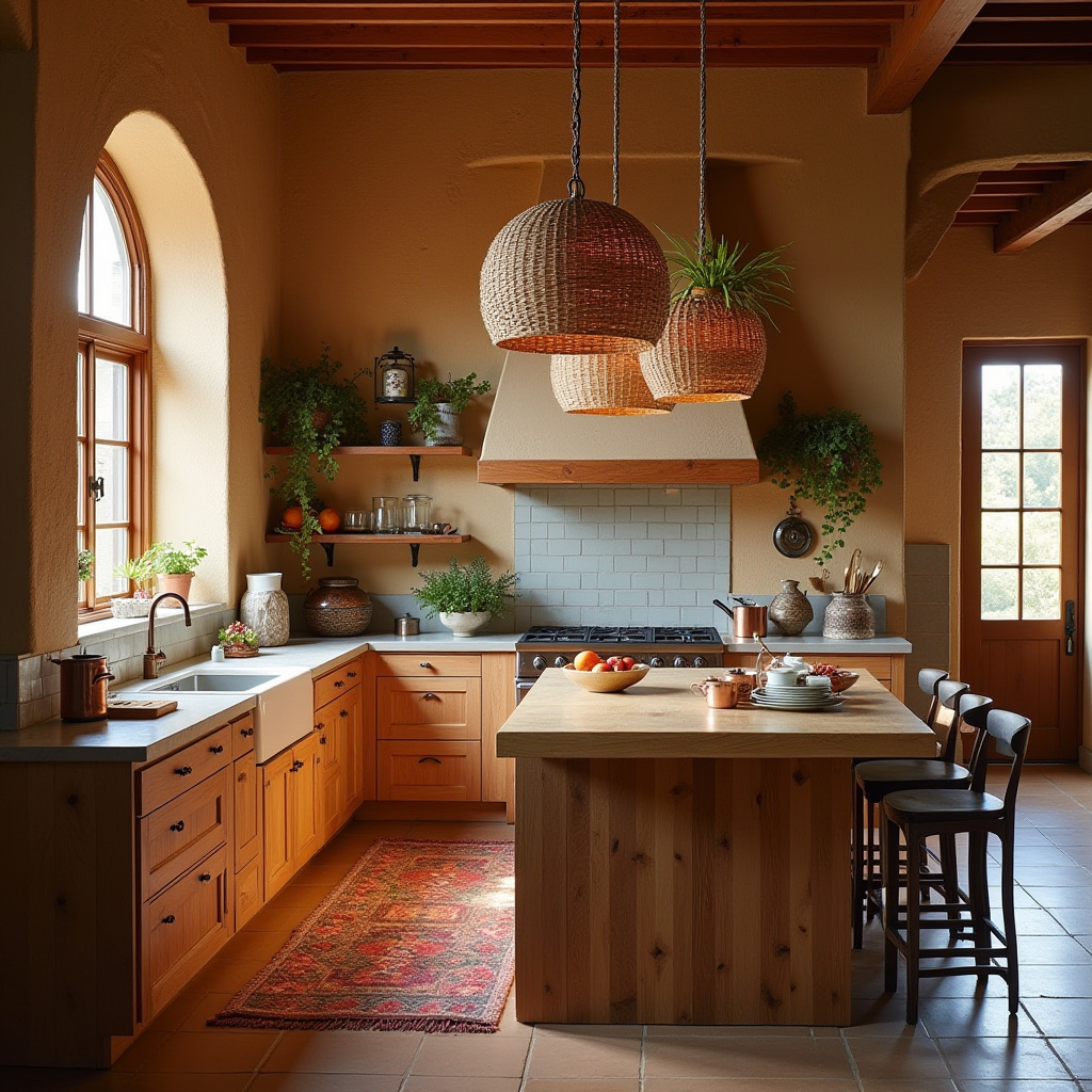 boho open kitchen 3