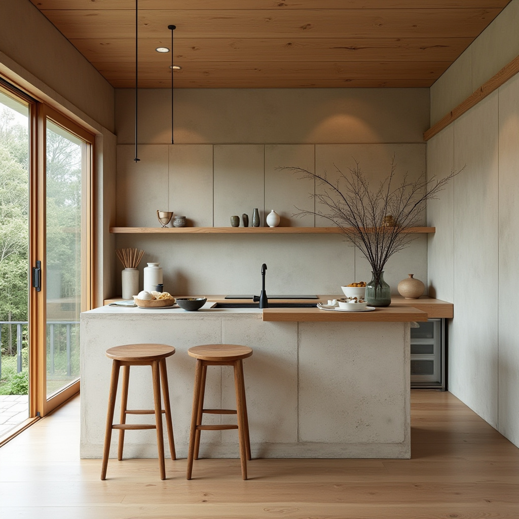 boho open kitchen 33